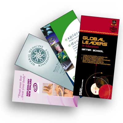 Brochure collage